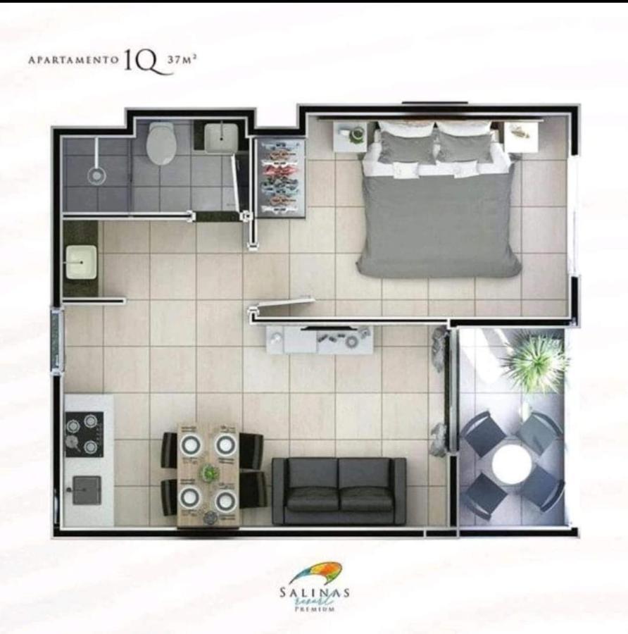 Apartamento Vista Mar Salinas Premium Resort Salinópolis Eksteriør bilde
